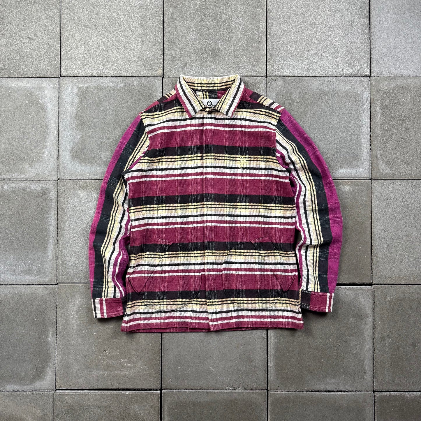 GOOD ENOUGH 10s 2012 flannel zip jacket 2