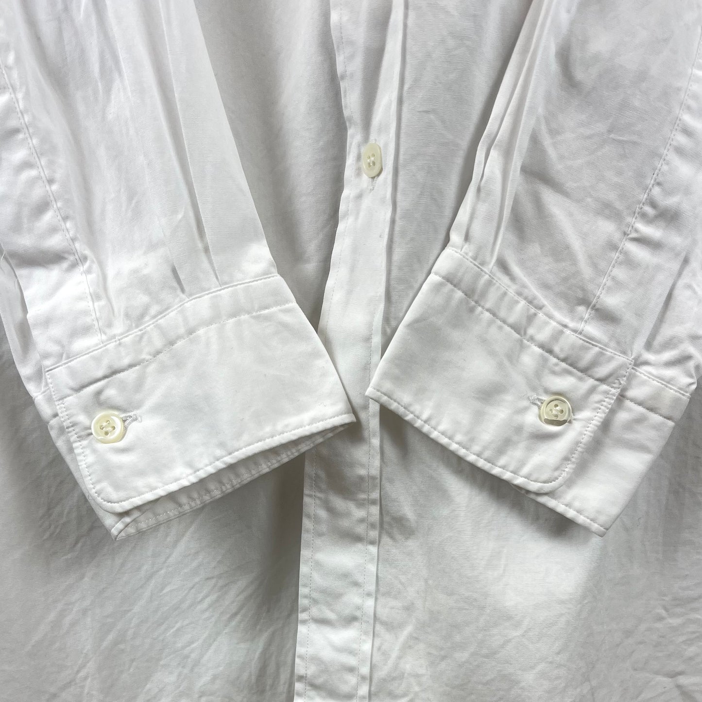 COMME des GARCONS HOMME CDG 90s AD1990 TANAKA stripes collar L/S shirts HB-050120