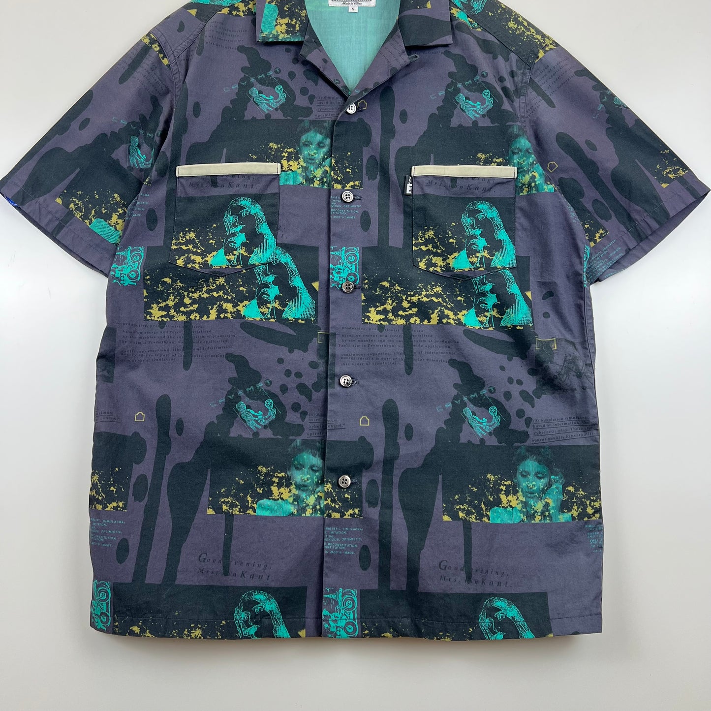C.E CAVEMPT open collar graphic S/S shirts S