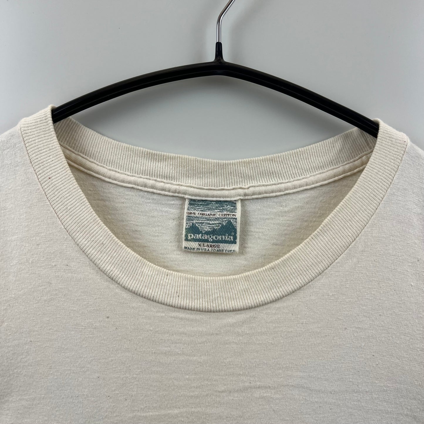 PATAGONIA 90s USA sp vintage surf print Tee organic cotton XL