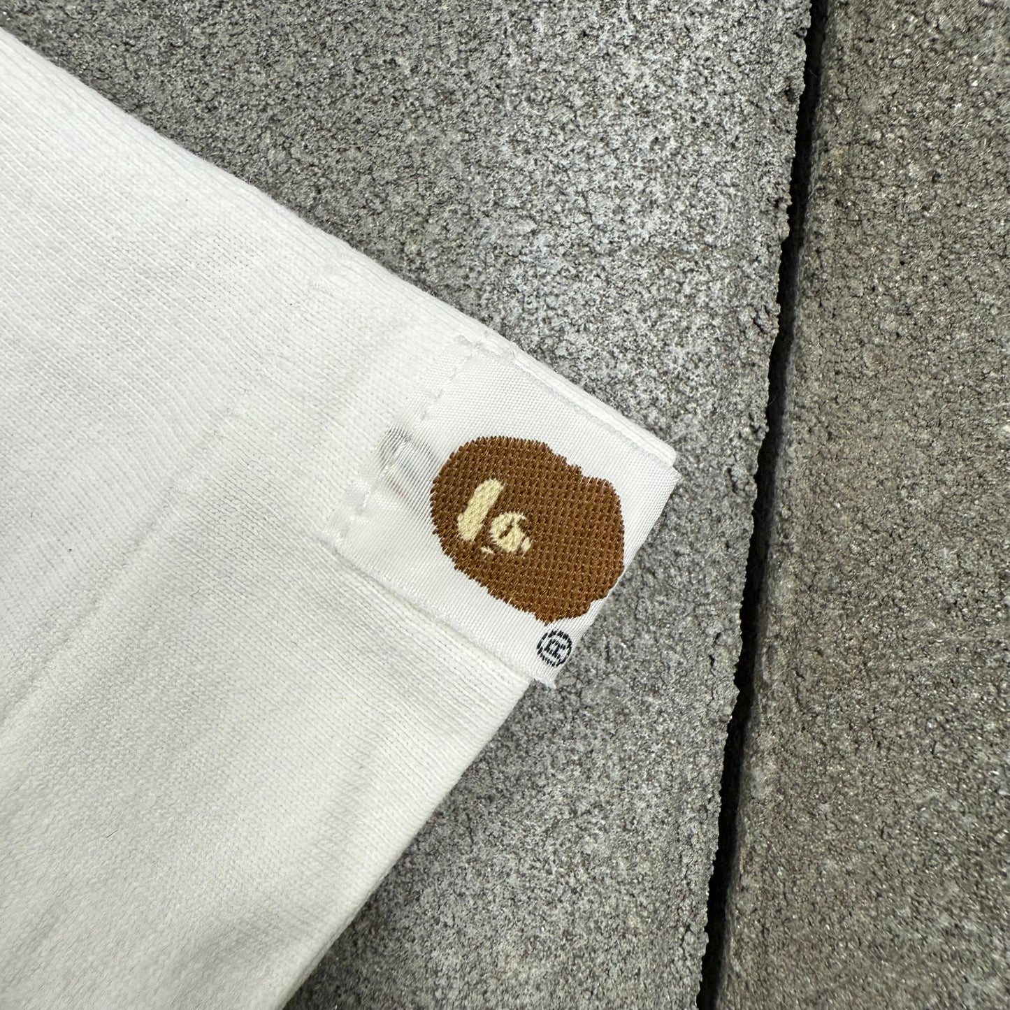 A BATHING APE × NGAP 00s green camo splash Tee XL