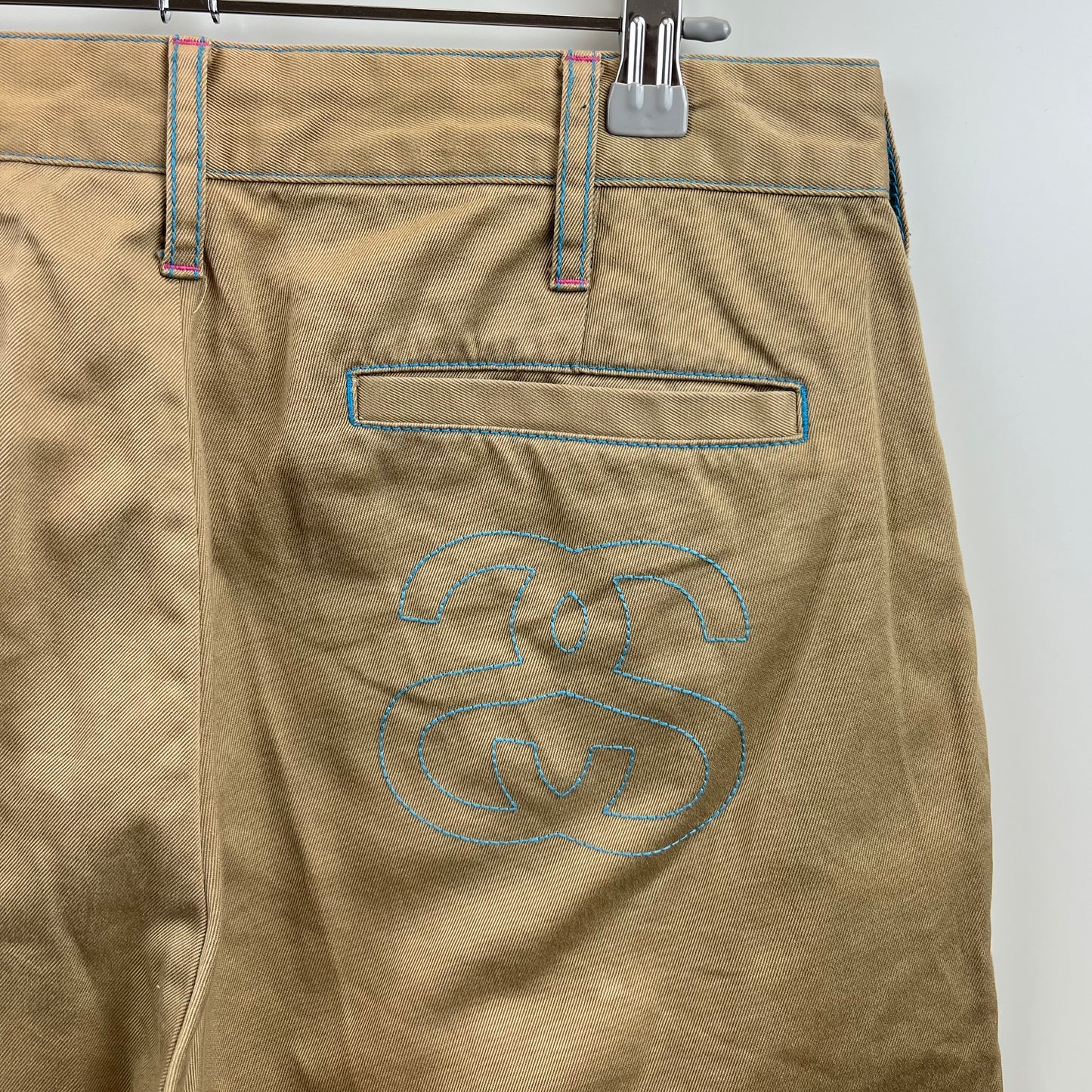 STUSSY 00s old SS links stitch chino pants 30