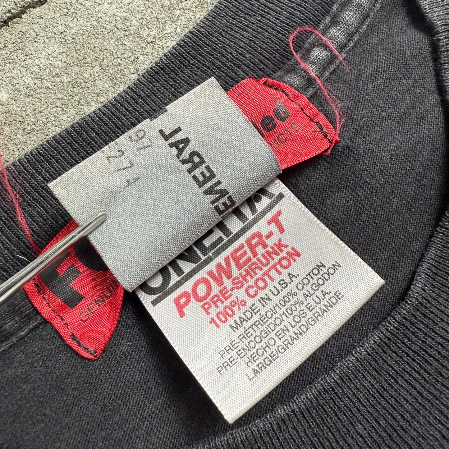 GENERAL RESEARCH 90s 1997aw 274 FOR lefthanded L/S TEE ONEITA L