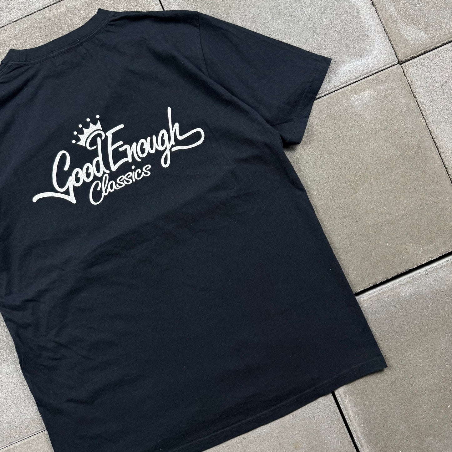 GOOD ENOUGH NWT 2012 FRGMT logo POCKET Tee 3