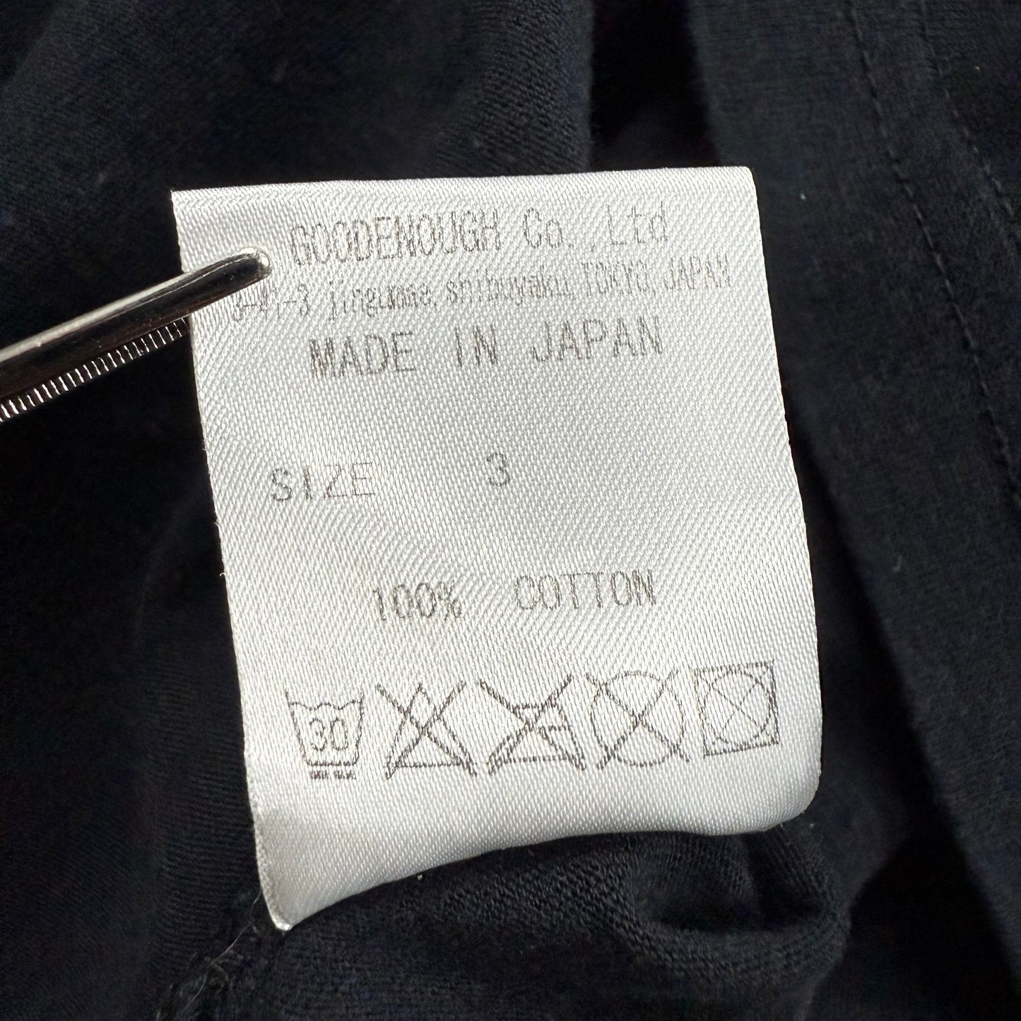 GOOD ENOUGH NWT 2012 FRGMT logo POCKET Tee 3