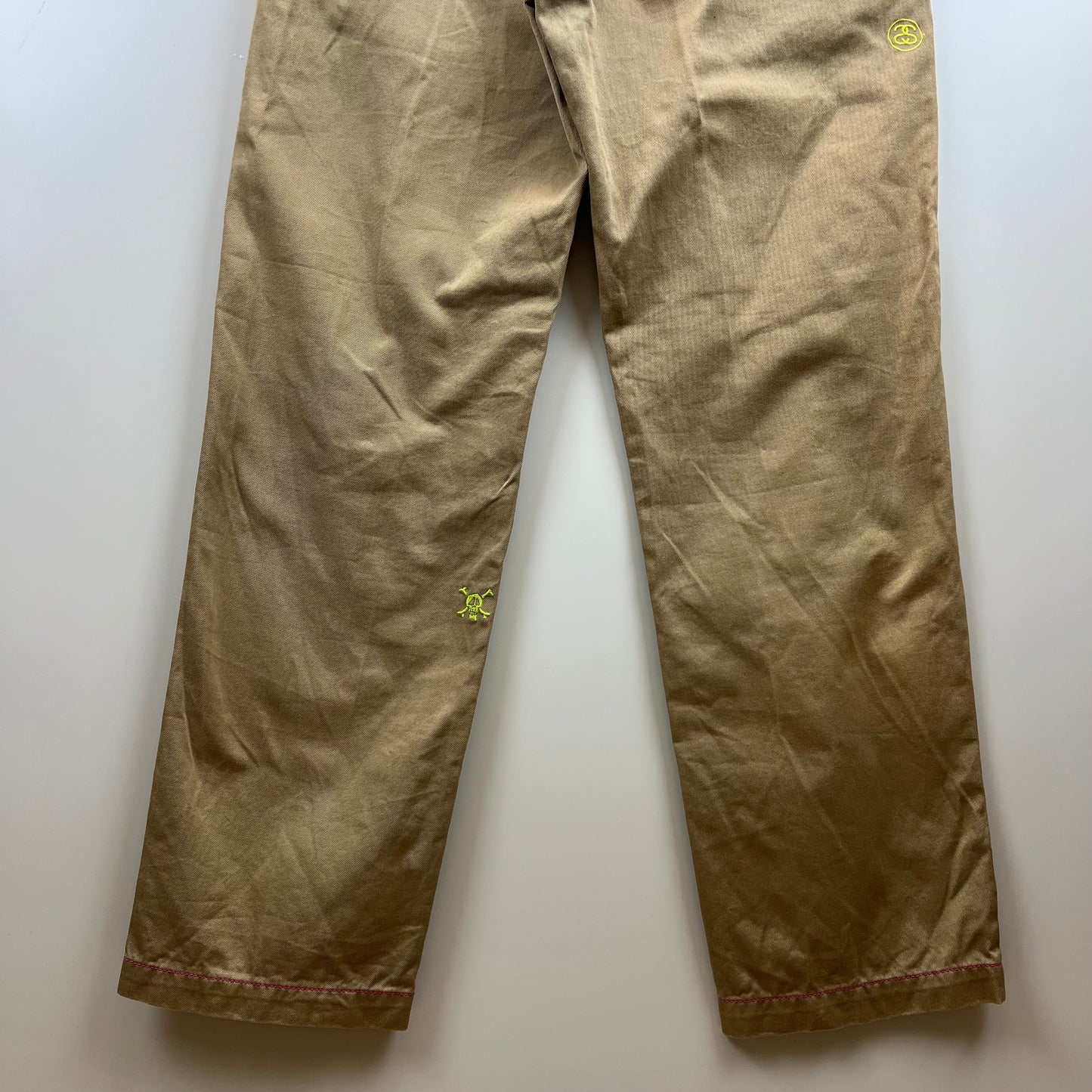 STUSSY 00s old SS links stitch chino pants 30