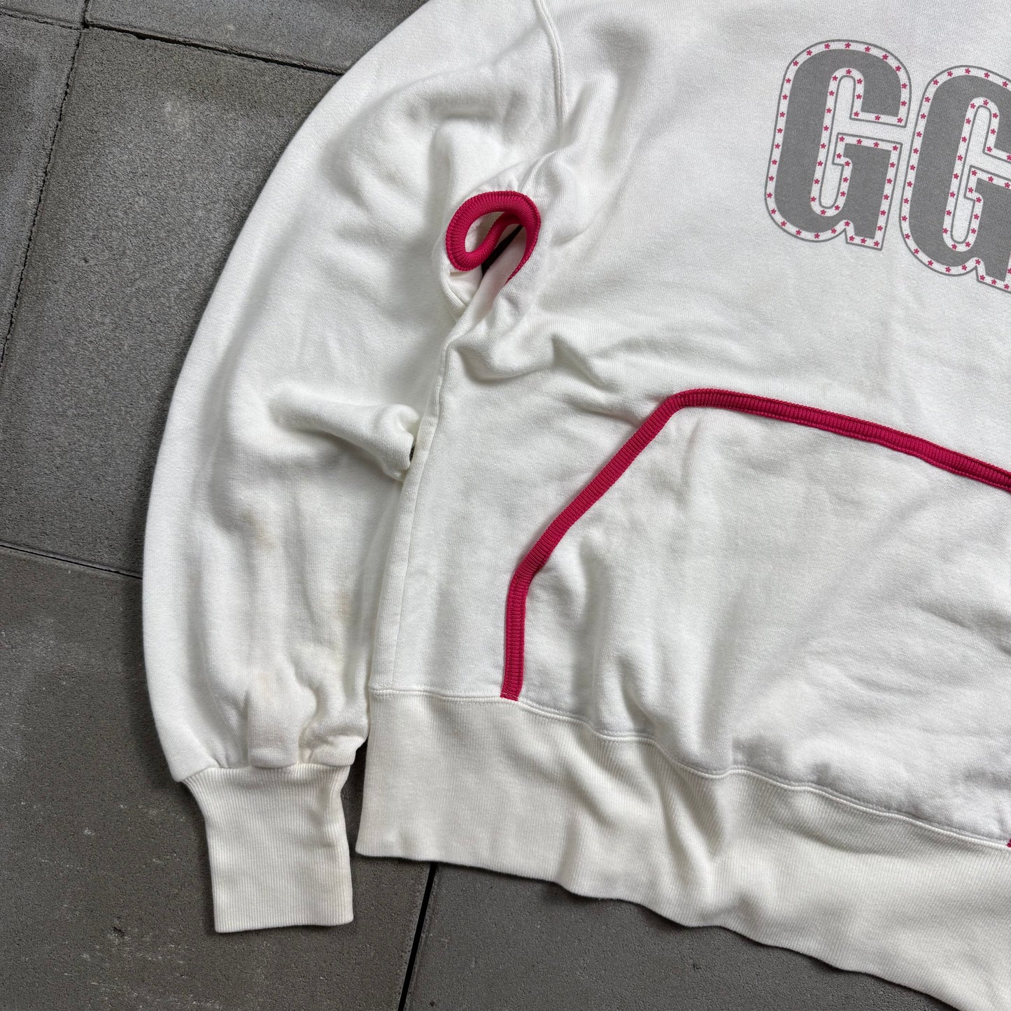 GOOD ENOUGH GALS 00s VENTILATION SWEAT HOODIE XS