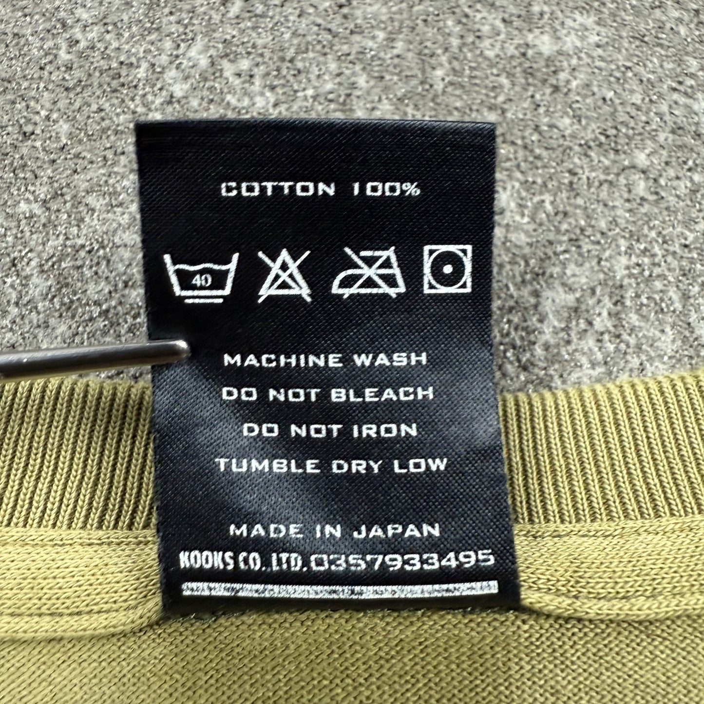 NUMBER(N)INE 00s 2003 The Rolling Stones pocket Tee 3