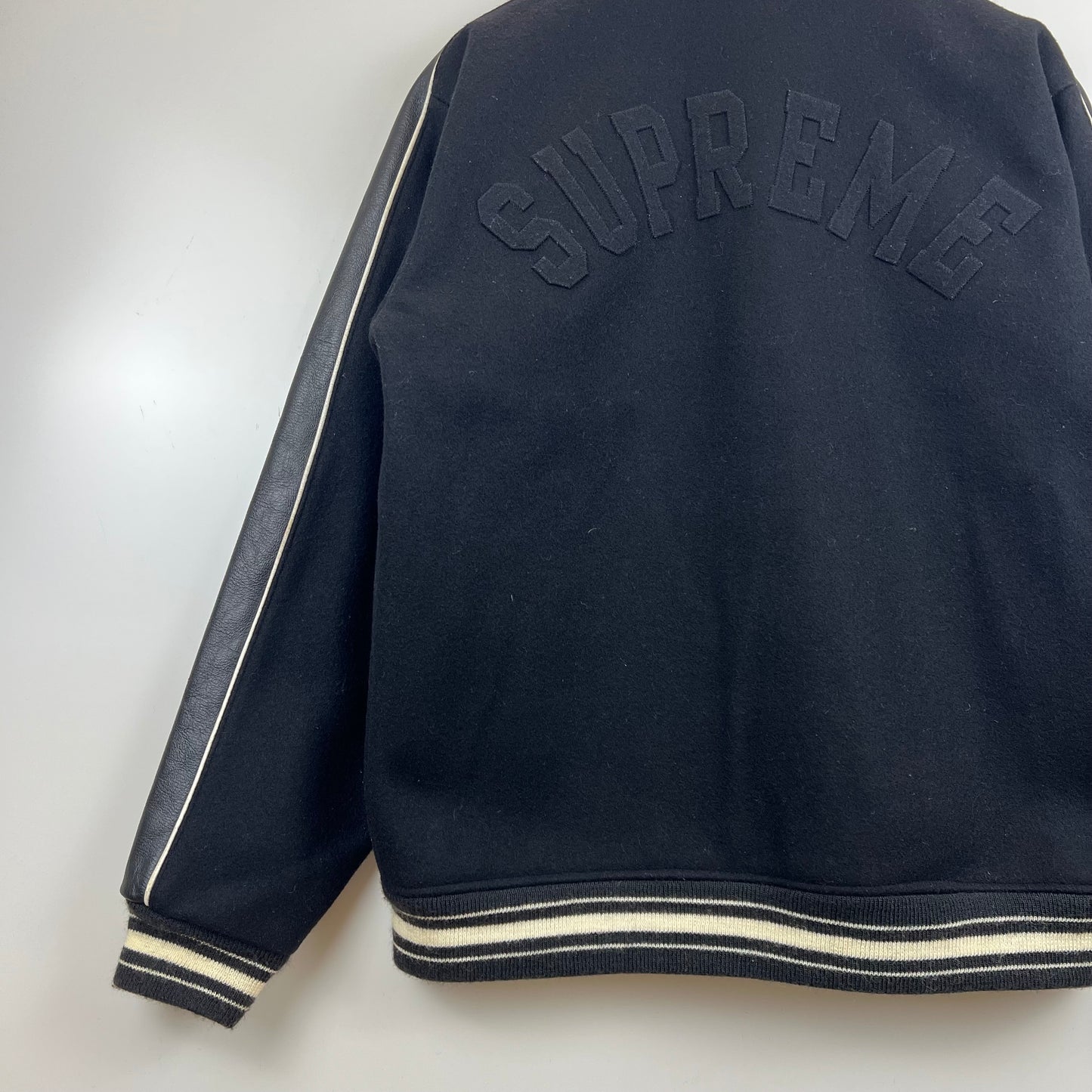 SUPREME 00s 2003aw USA archive stadium varsity jacket L