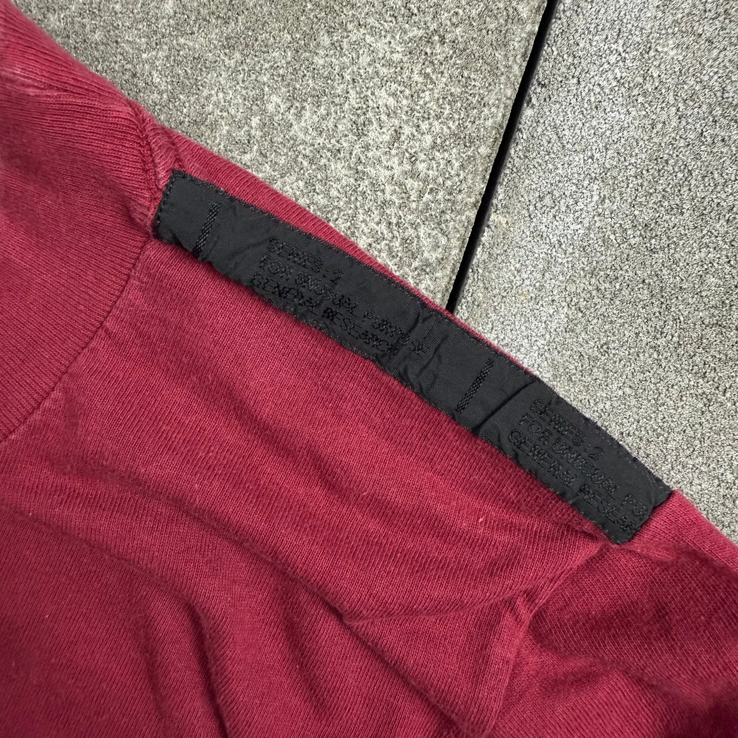 GENERAL RESEARCH 00s 2001aw 976 "GOOD FARM" Tee S