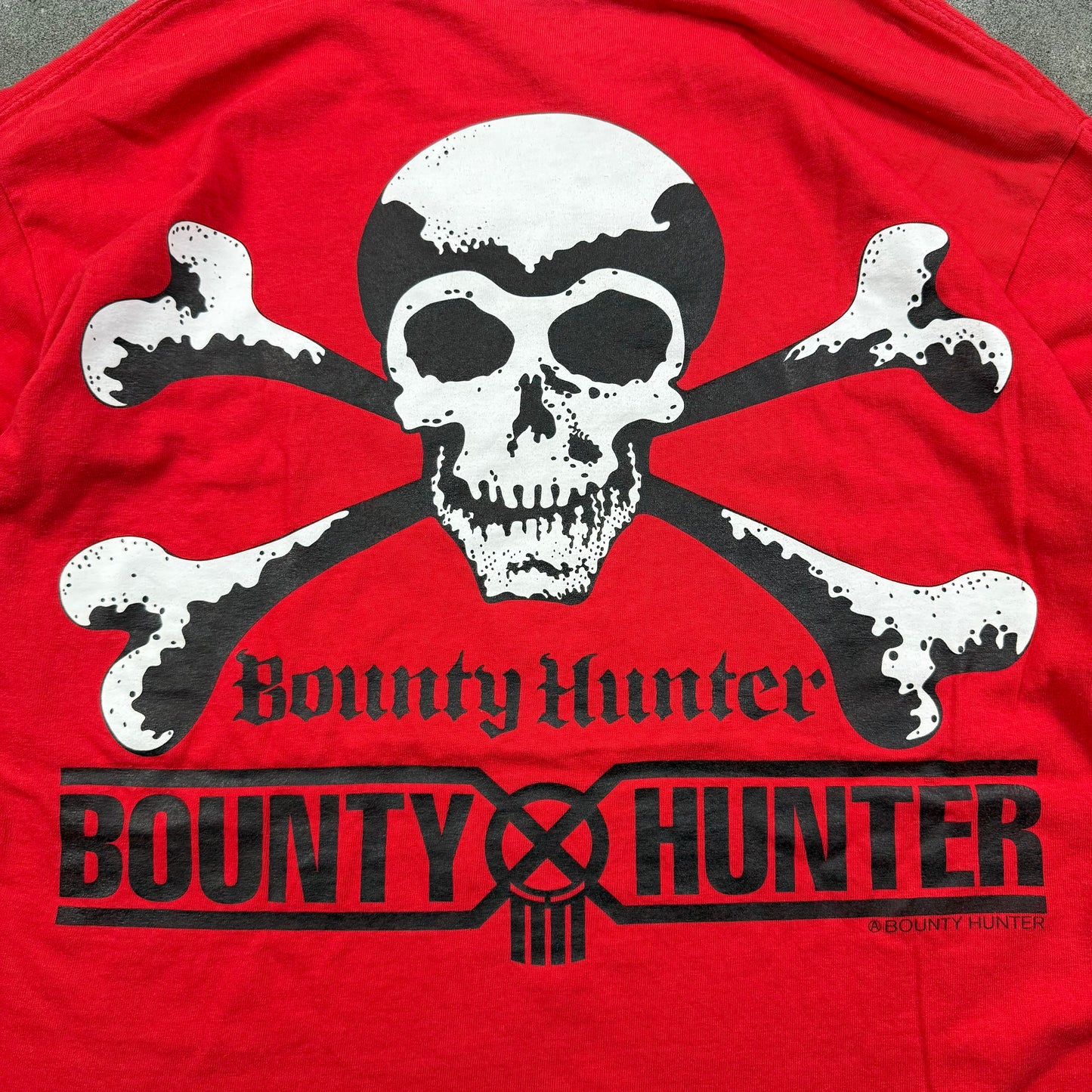 BOUNTY HUNTER 00s skull L/S Tee M