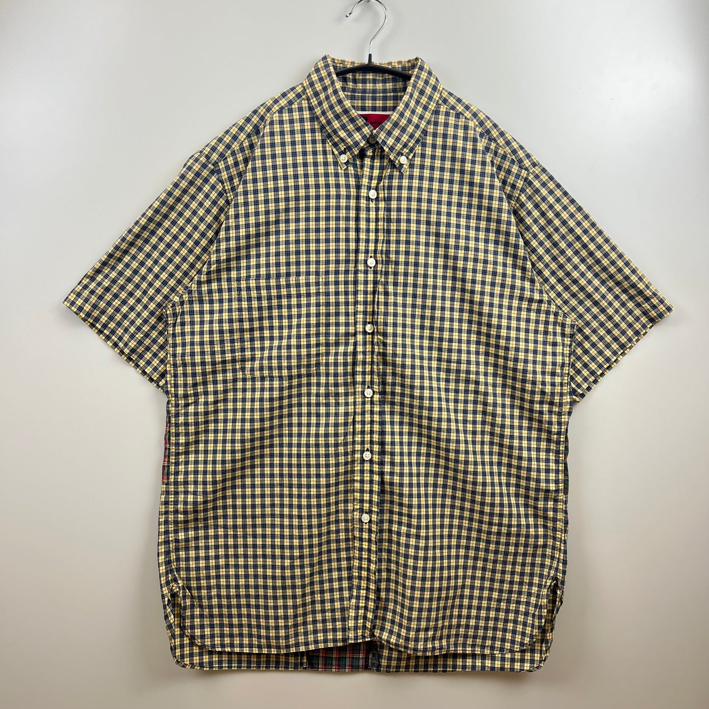 GENERAL RESEARCH 00s 2003 back cross S/S BD shirts L