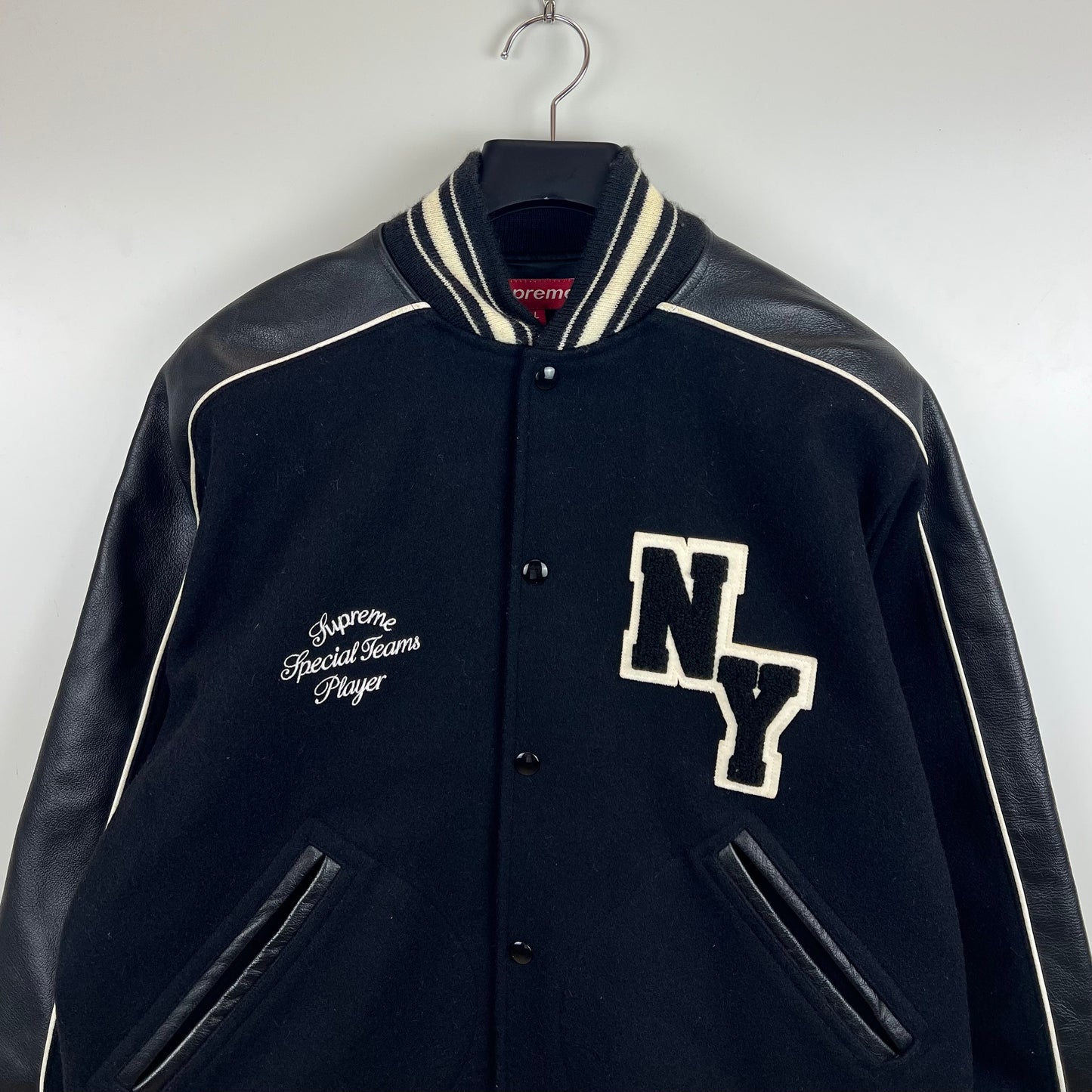 SUPREME 00s 2003aw USA archive stadium varsity jacket L