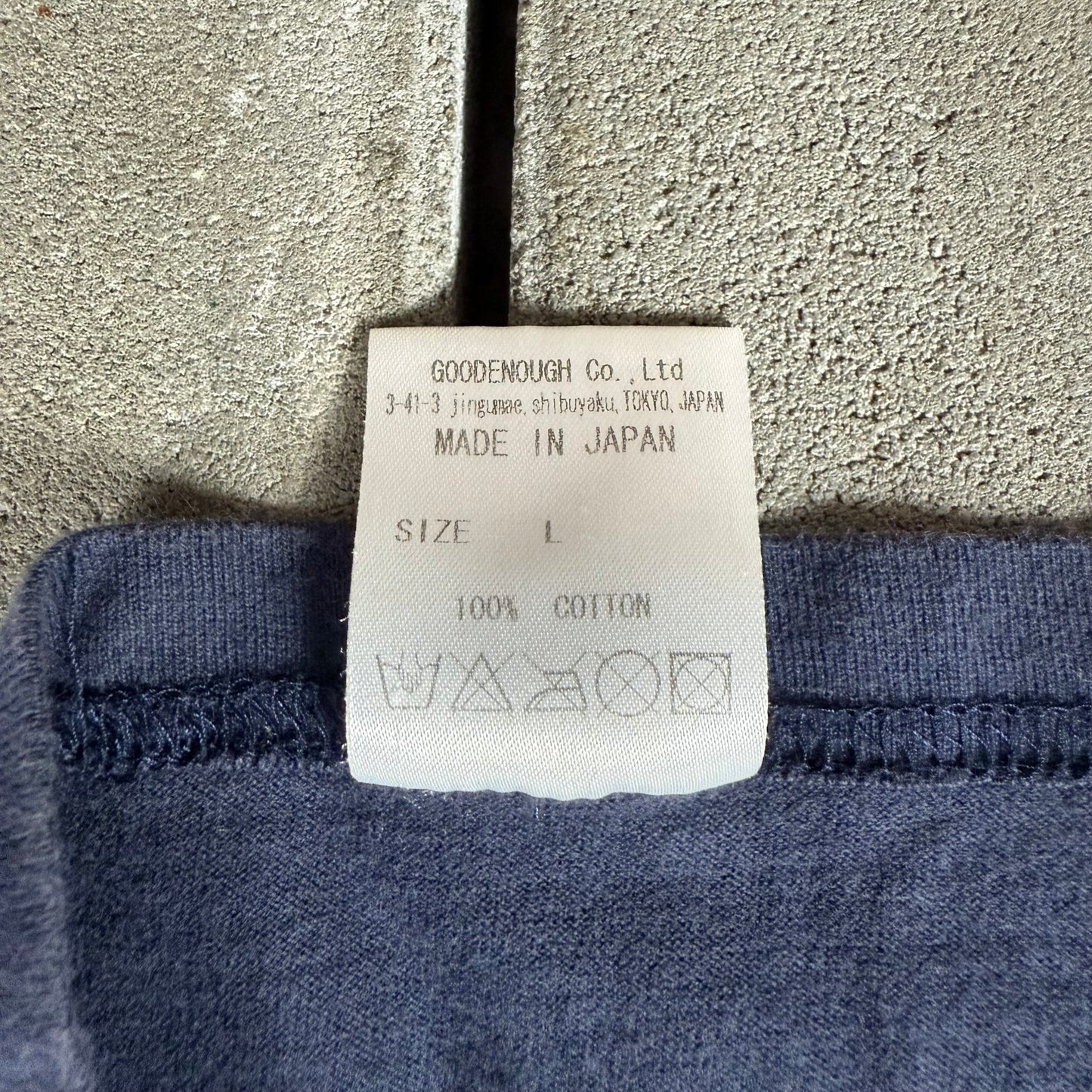 GOOD ENOUGH 10s END RACISM 1991 復刻Tee L