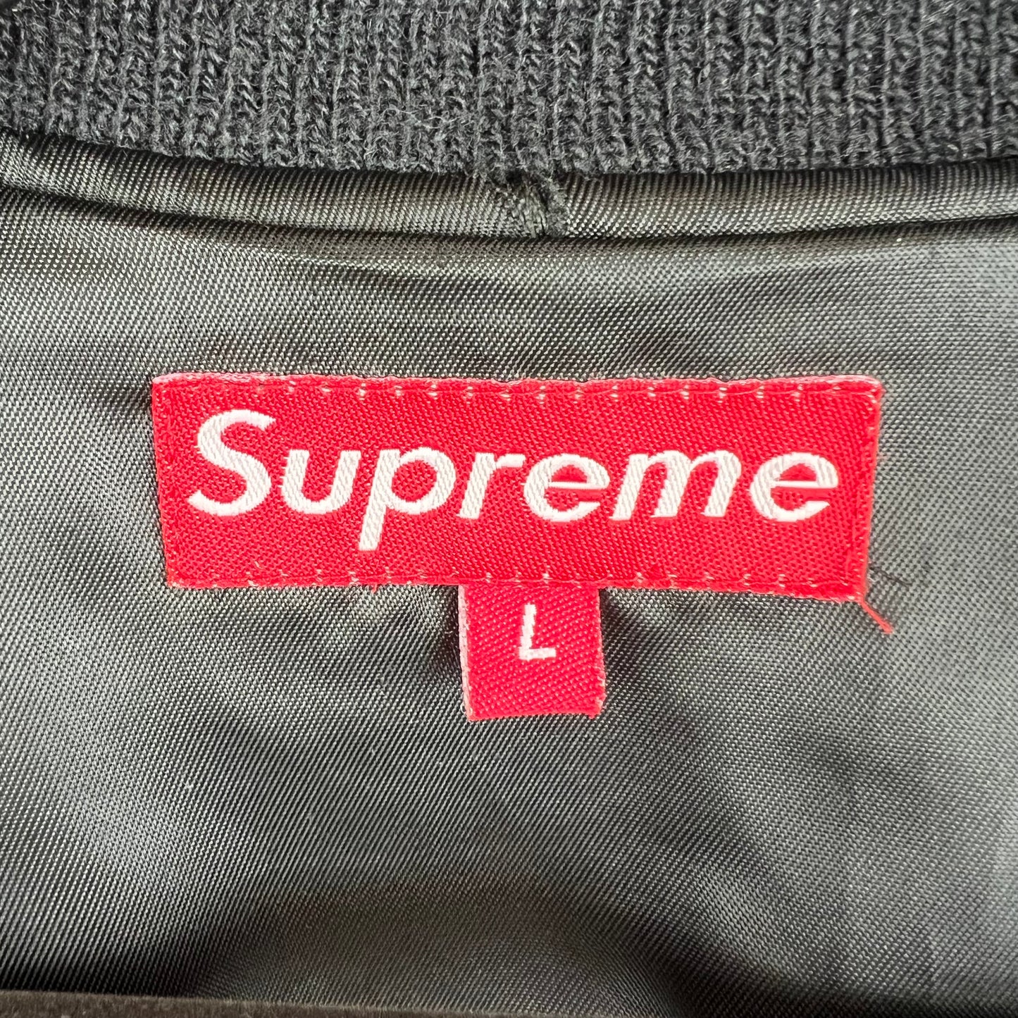 SUPREME 00s 2003aw USA archive stadium varsity jacket L