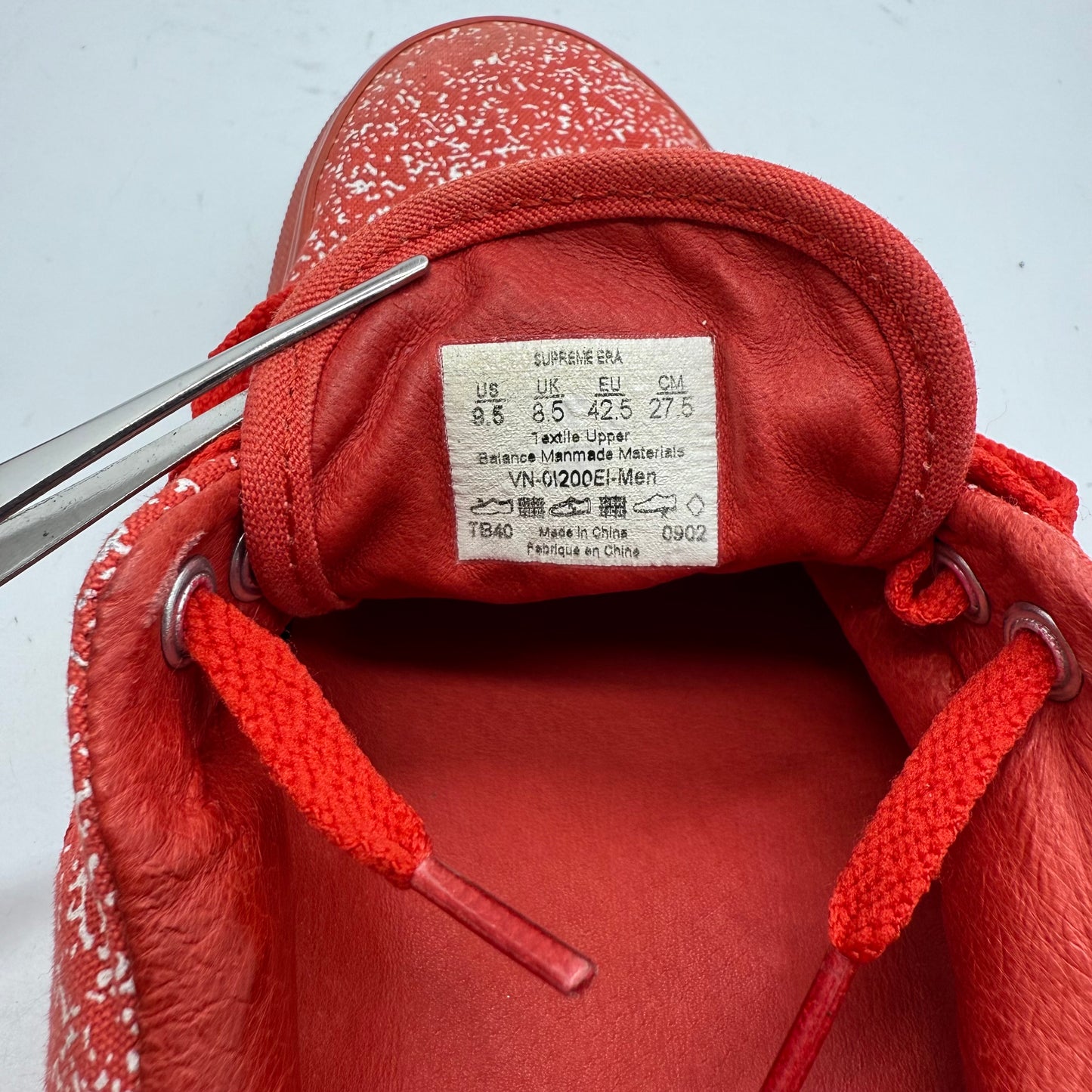 VANS SUPREME 00s 2009SS Disruptive Era 27.5cm