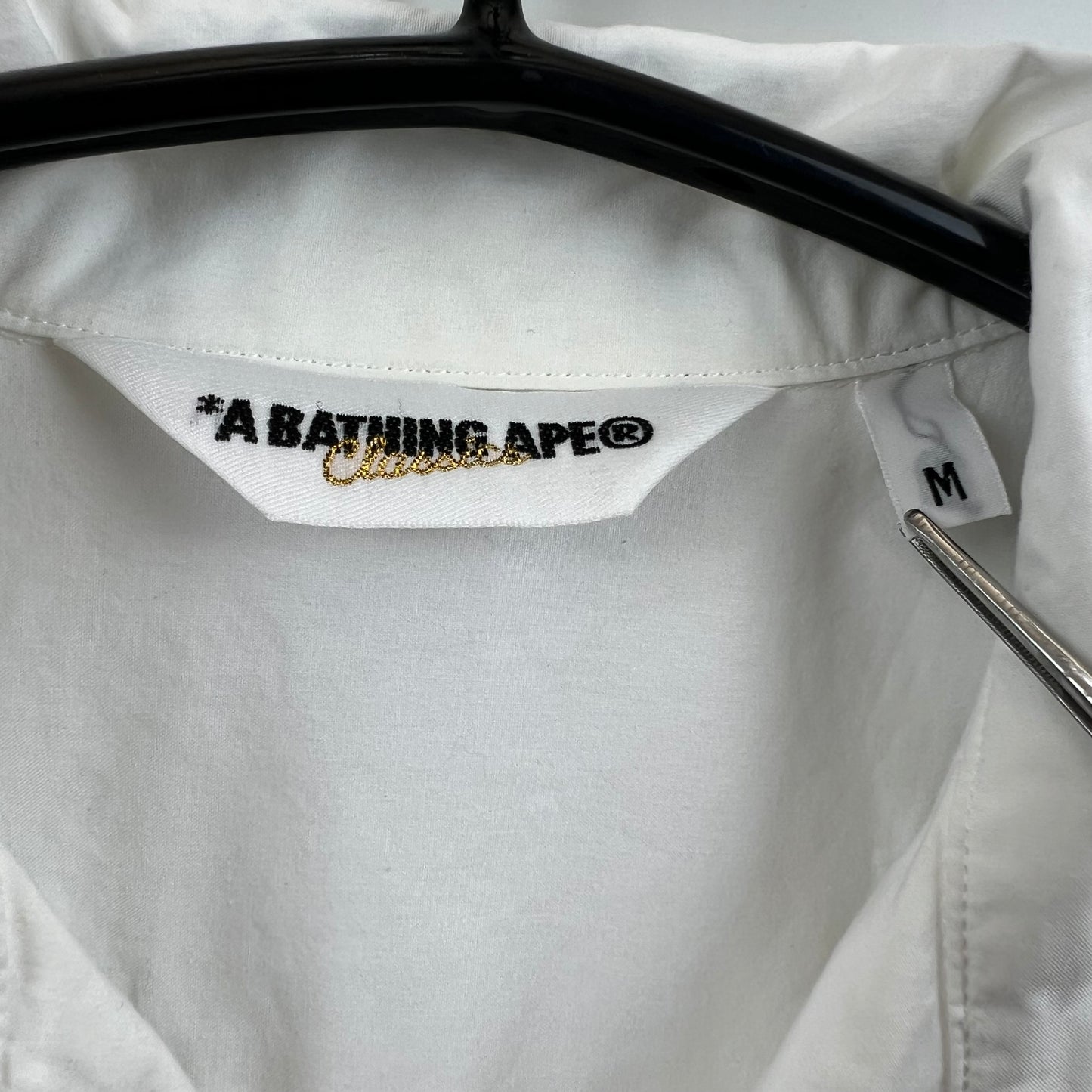 A BATHING APE 00s archive OC leopard camo S/S shirts M