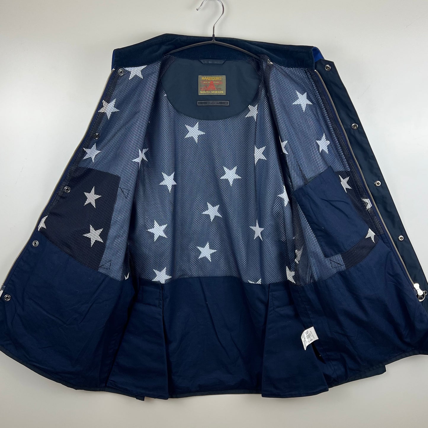 BARBOUR 2016 SOPHNET. 2tone BEDALE SL M SOPH-160036