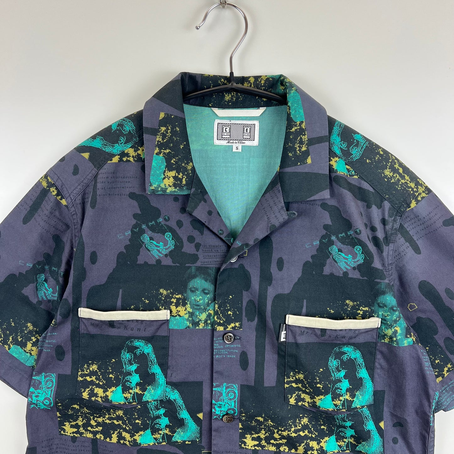 C.E CAVEMPT open collar graphic S/S shirts S