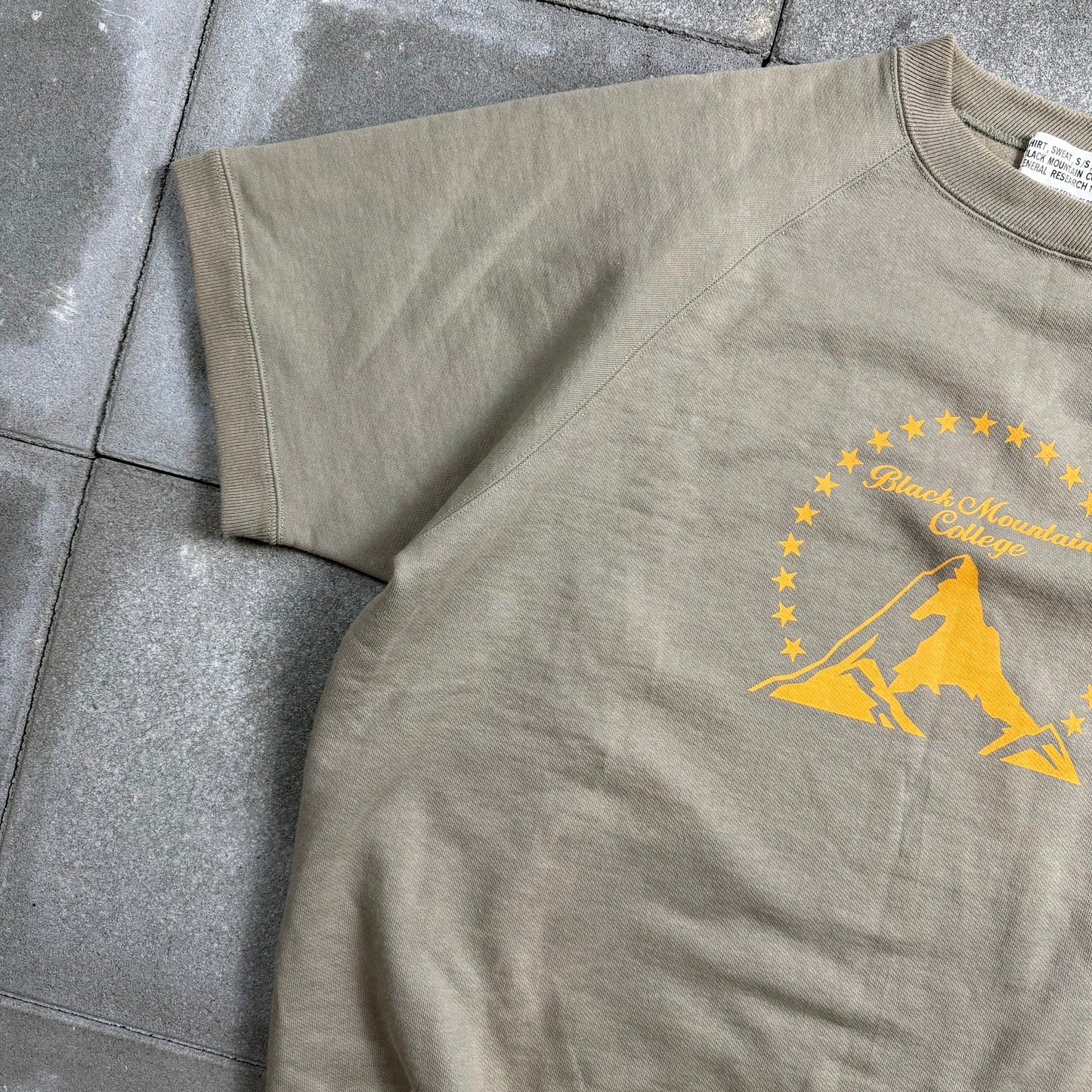 GENERAL RESEARCH 00s 2003 1254 "BLACK MOUNTAIN COLLEGE" S/S SWEAT SHIRT L