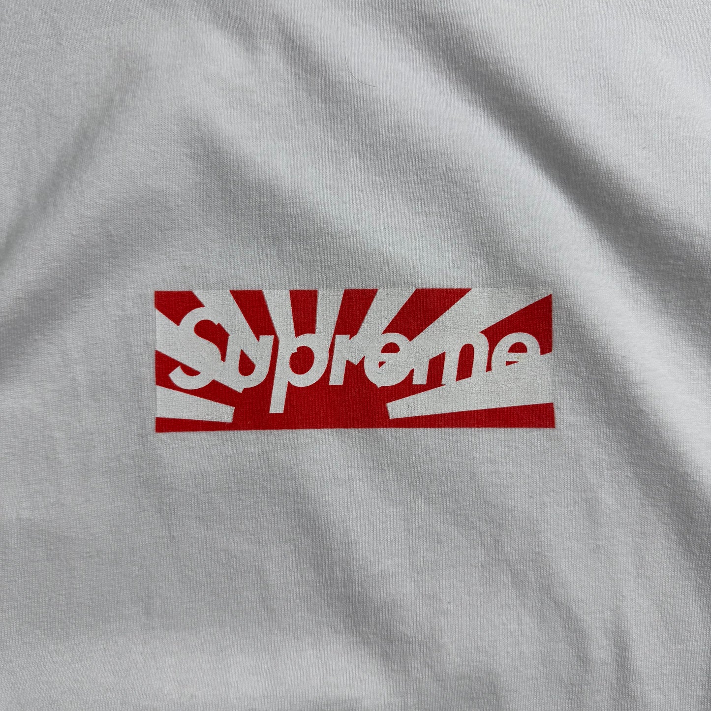 SUPREME 11ss BENEFIT BOX LOGO TEE L