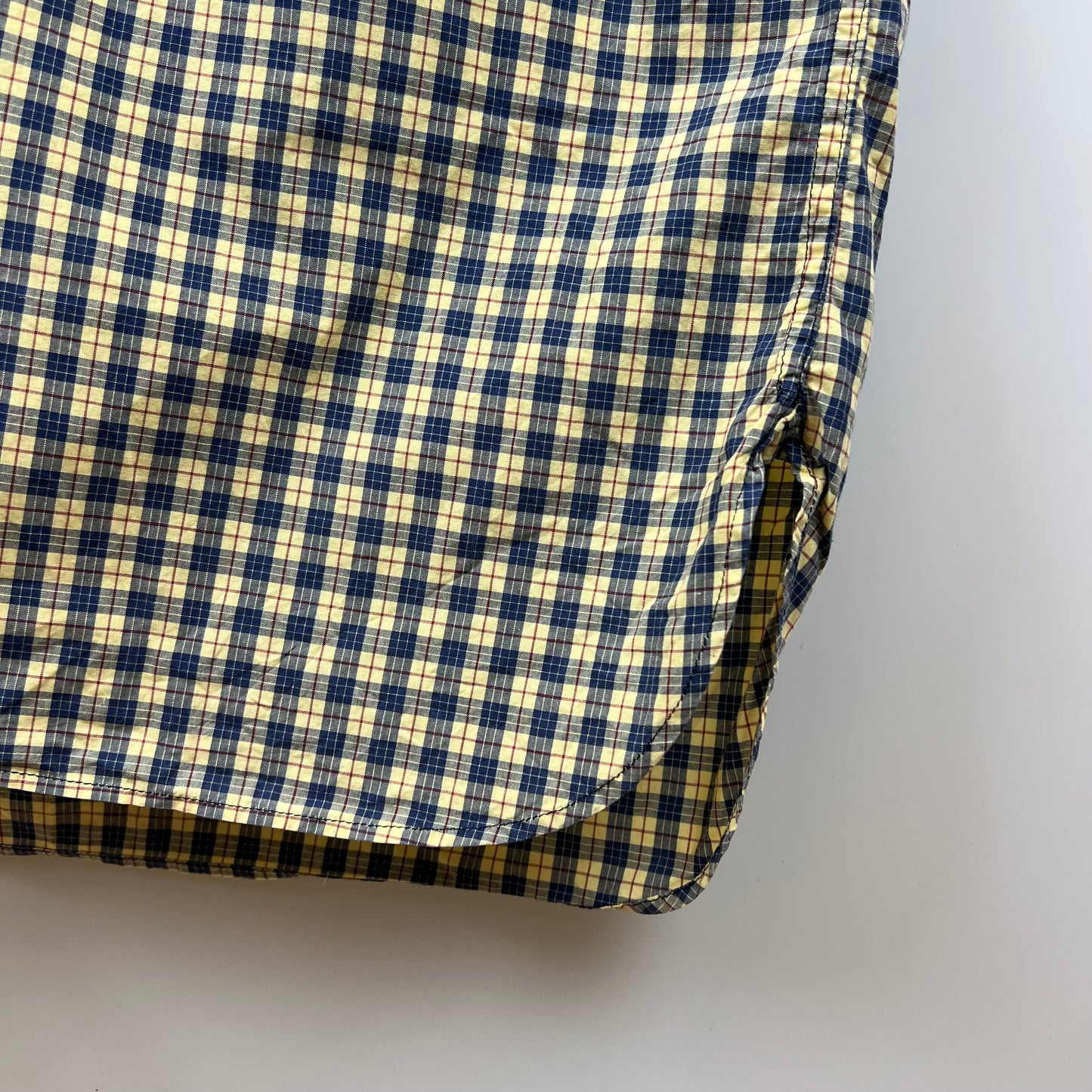 GENERAL RESEARCH 00s 2003 back cross S/S BD shirts L