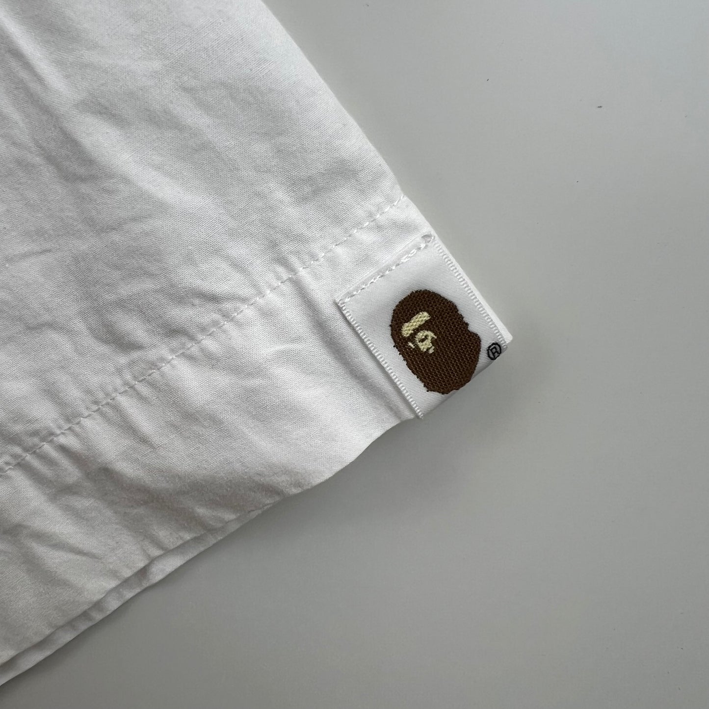 A BATHING APE 00s archive OC leopard camo S/S shirts M