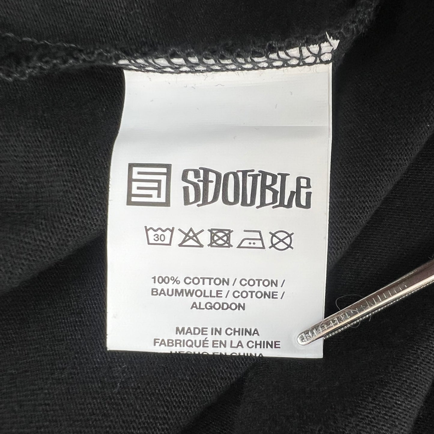 S/DOUBLE choose your weapon print Tee XL STUSSY