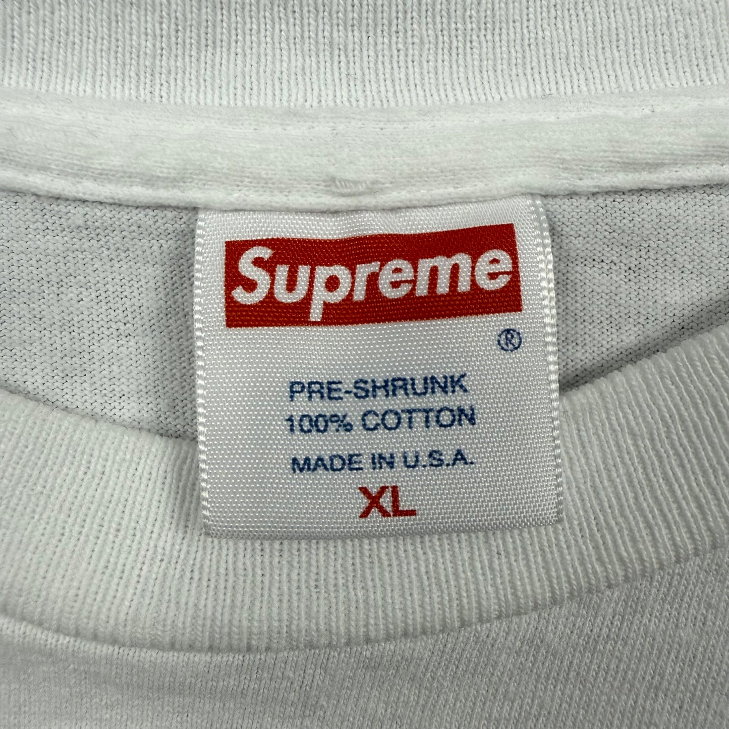 SUPREME 2004ss 10th anniversary Kate Moss Tee XL